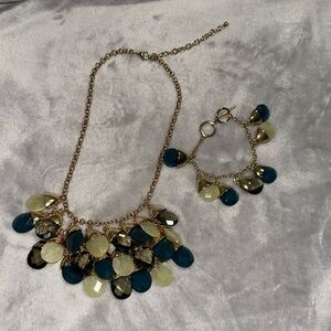 Emerald Necklace & Bracelet